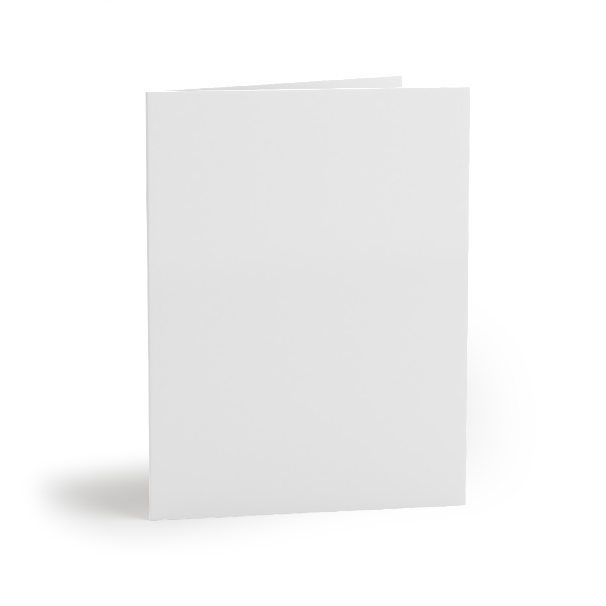 Blank greeting card